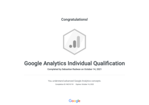 Google Analytics Individual Qualification _ Google